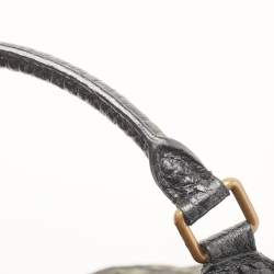 مملوكة مسبقًا Louis Vuitton Black Denim Monogram Surya XL Bag