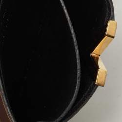 Louis Vuitton Black Monogram Canvas and Leather Kimono Card Case