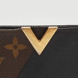 Louis Vuitton Black Monogram Canvas and Leather Kimono Card Case