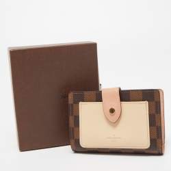 Louis Vuitton Damier Ebene Canvas Juliette Wallet