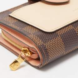 Louis Vuitton Damier Ebene Canvas Juliette Wallet