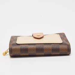 Louis Vuitton Damier Ebene Canvas Juliette Wallet