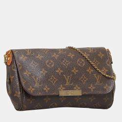 مملوكة مسبقًا Louis Vuitton Brown Monogram Favorite MM