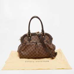 Pre Owned Louis Vuitton Damier Ebene Canvas Trevi PM Bag