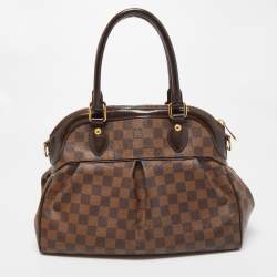 Pre Owned Louis Vuitton Damier Ebene Canvas Trevi PM Bag