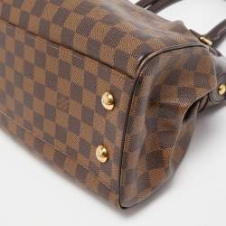 Pre Owned Louis Vuitton Damier Ebene Canvas Trevi PM Bag