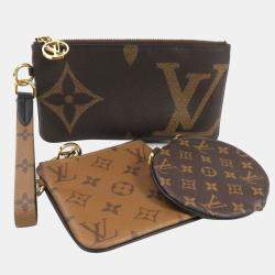Bags Briefcases Louis Vuitton LV Trio Navy Shadow Leather