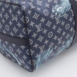 Louis Vuitton X Chapman Brothers Monogram Savane Ink Keepall Bandouliere 55 Bag