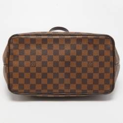 Pre Owned Louis Vuitton Damier Ebene Canvas and Leather Westminister GM Bag