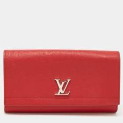 Louis Vuitton Blue EPI Leather Elise Compact Wallet with Box 16LVA1116