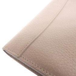 Louis Vuitton Grey Leather Capucines Wallet