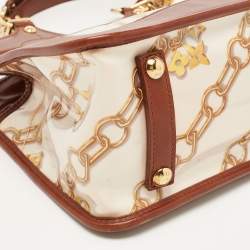 مملوكة مسبقًا Louis Vuitton White Monogram Charms Limited Edition Cabas Bag