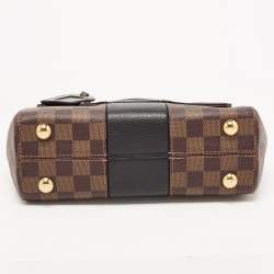 Pre Owned Louis Vuitton Black Damier Ebene Canvas Bond Street BB Bag