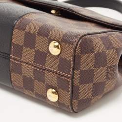 Pre Owned Louis Vuitton Black Damier Ebene Canvas Bond Street BB Bag
