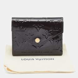 Louis Vuitton Terre D'Ombre Monogram Vernis Victorine Wallet 
