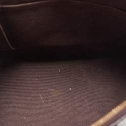 Pre Owned Louis Vuitton Amarante Monogram Vernis Alma GM Bag