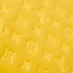 Pre Owned Louis Vuitton Sunflower Puffy Monogram Leather Coussin PM Bag