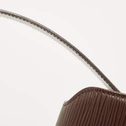 Pre Owned Louis Vuitton Moka Epi Leather Nocturne PM Bag