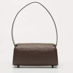 Pre Owned Louis Vuitton Moka Epi Leather Nocturne PM Bag