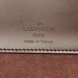 Pre Owned Louis Vuitton Moka Epi Leather Nocturne PM Bag