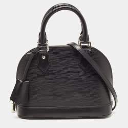 Louis Vuitton Alma BB Black Epi Leather