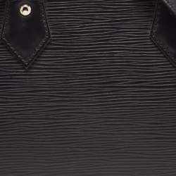 Pre Owned Louis Vuitton Black Epi Leather Alma BB Bag