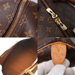 Louis Vuitton Brown Monogram Canvas Keepall 50 Boston bag