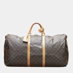 LOUIS VUITTON X NIGO Taurillon Monogram Denim Drip Keepall XS