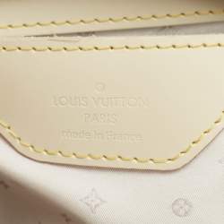 Pre Owned Louis Vuitton Cream/Off White Suhali Leather Le Radieux Bag