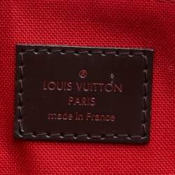 Pre Owned Louis Vuitton Damier Ebene Canvas and Leather Westminister GM Bag