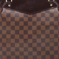 Pre Owned Louis Vuitton Damier Ebene Canvas and Leather Westminister GM Bag