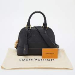 Pre Owned Louis Vuitton Black Empreinte Monogram Leather Neo Alma BB Bag