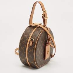 Pre Owned Louis Vuitton Monogram Canvas Petite Boite Chapeau Bag