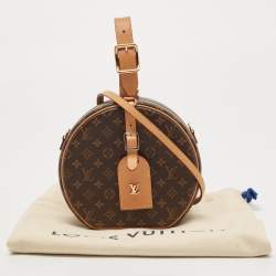 Pre Owned Louis Vuitton Monogram Canvas Petite Boite Chapeau Bag