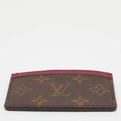 Louis Vuitton Fuchsia Monogram Canvas Card Holder