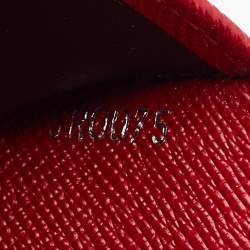 مملوكة مسبقًا Louis Vuitton Rouge Epi Leather Koala Wallet