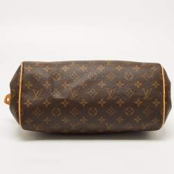 Pre Owned Louis Vuitton Brown Canvas Monogram Montorgueil PM bag