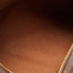 Pre Owned Louis Vuitton Brown Canvas Monogram Montorgueil PM bag