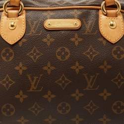 Pre Owned Louis Vuitton Brown Canvas Monogram Montorgueil PM bag
