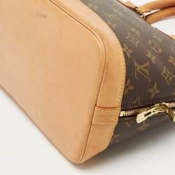 Pre Owned Louis Vuitton Monogram Canvas Alma PM Bag