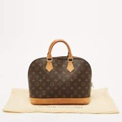 Pre Owned Louis Vuitton Monogram Canvas Alma PM Bag