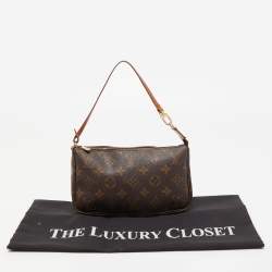 Pre Owned Louis Vuitton Monogram Canvas Pochette Accessoires Bag