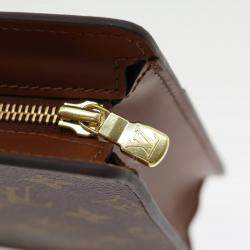 Pre Owned Louis Vuitton Monogram Canvas Pochette Homme Clutch 