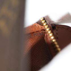 Pre Owned Louis Vuitton Monogram Canvas Pochette Homme Clutch 