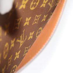 Pre Owned Louis Vuitton Monogram Canvas Pochette Homme Clutch 