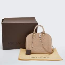 Louis Vuitton Rose Angelique Monogram Vernis  Alma PM Bag