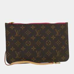 Louis Vuitton  Monogram Neverfull MM Pouch