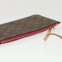 Pre Owned Louis Vuitton Monogram Neverfull MM Pouch