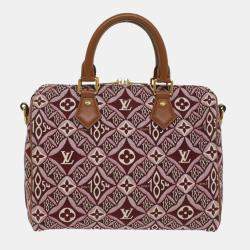 Louis Vuitton Since 1854 Speedy Bandouliere 25 Bag in Red White