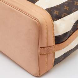 Pre Owned Louis Vuitton Monogram Canvas Limited Edition Rayures Petit Noe Bag